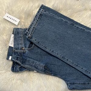 Brand new with tag, PacSun high rise straight leg jeans